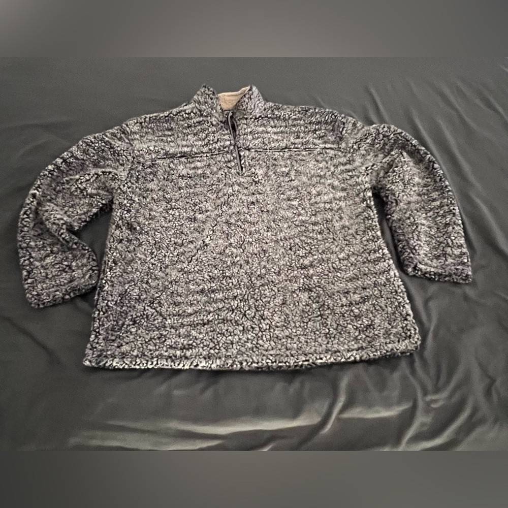 I5 Apparel  Sherpa Fleece 1/4 zip pullover jacket